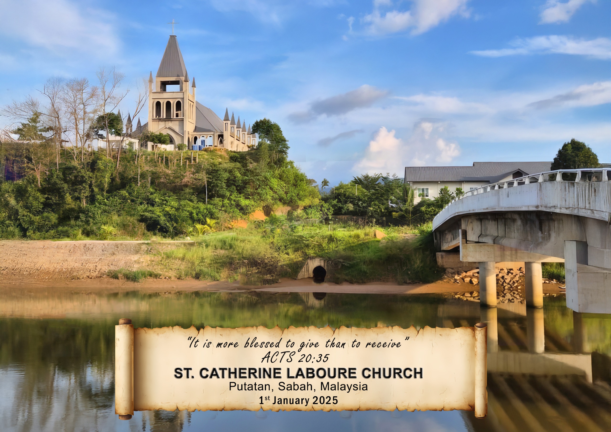 St Catherine Laboure Church under construction